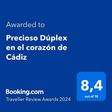 Ferienwohnung Precioso Duplex En El Corazon De Cádiz Exterior foto